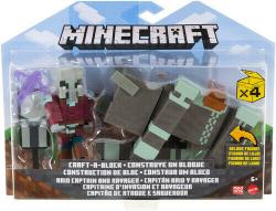 Mattel Minecraft Set 2 figurky s doplňky různé druhy plast