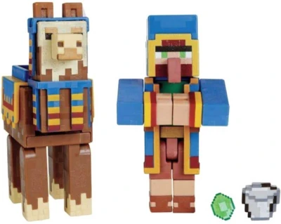 Mattel Minecraft Set 2 figurky s doplňky různé druhy plast