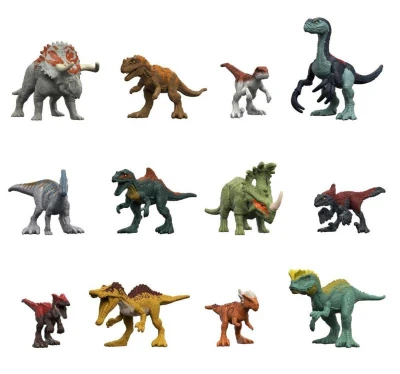 Mattel Mini figurky dinosaurus Jurský svět: Nadvláda různé druhy s překvapením