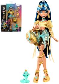 Mattel MONSTER HIGH Panenka Monsterka Cleo set s mazlíčkem a doplňky
