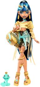 Mattel MONSTER HIGH Panenka Monsterka Cleo set s mazlíčkem a doplňky