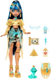 Mattel MONSTER HIGH Panenka Monsterka Cleo set s mazlíčkem a doplňky