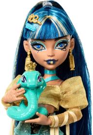 Mattel MONSTER HIGH Panenka Monsterka Cleo set s mazlíčkem a doplňky