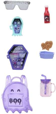 Mattel MONSTER HIGH Panenka Monsterka Spectra Vondergeist s doplňky