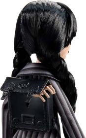 Mattel MONSTER HIGH Panenka Wednesday Addams se stojánkem