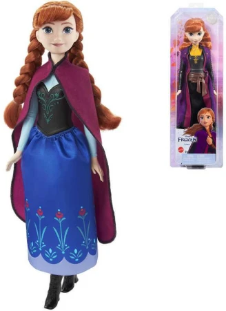 Mattel Bábika Anna Frozen (Ľadové Kráľovstvo) blister 2 druhy Mattel Bábika Anna Frozen (Ľadové Kráľovstvo) blister 2 druhy