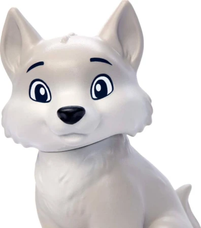 Mattel Panenka Anna Ledové Království (Frozen) set s vlčetem a doplňky