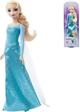 Mattel Bábika Elsa Frozen (Ľadové kráľovstvo) modré šaty Mattel Bábika Elsa Frozen (Ľadové kráľovstvo) modré šaty