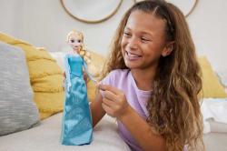 Mattel Panenka Elsa Frozen (Ledové Království) modré šaty