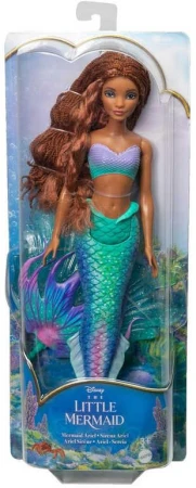 Mattel Panenka princezna Ariel Malá mořská víla Disney 2 druhy v krabici