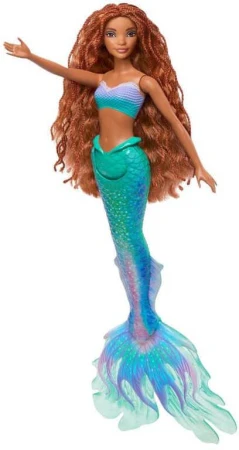Mattel Panenka princezna Ariel Malá mořská víla Disney 2 druhy v krabici