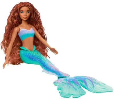 Mattel Panenka princezna Ariel Malá mořská víla Disney 2 druhy v krabici
