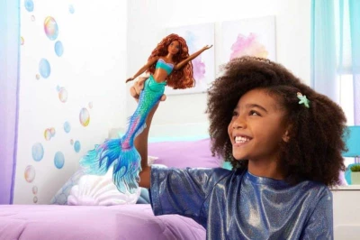 Mattel Panenka princezna Ariel Malá mořská víla Disney 2 druhy v krabici