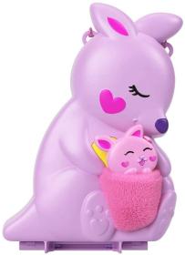 Mattel Polly Pocket Pidi Pocketková kabelka Rodina klokanů