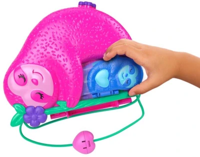 Mattel Polly Pocket Pidi Pocketková kabelka Rodina lenochodů