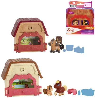 Mattel SPIRIT Minis poníky a priatelia séria 1 herný set s prekvapením 6 druhov Mattel SPIRIT Minis poníky a priatelia séria 1 herný set s prekvapením 6 druhov