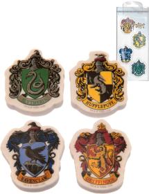 Mazaci guma tvarovaná erb kolejí Harry Potter set 4ks blister Mazaci guma tvarovaná erb kolejí Harry Potter set 4ks blister