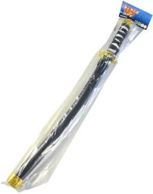 Meč dětský Ninja samurajský 62cm 2 barvy v sáčku plast