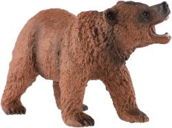 Medvěd hnědý 12cm zvířátko plastová figurka Zooted v sáčku