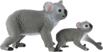 Medvídek koala s mládětem 13cm zvířátko plastová figurka Zooted v sáčku
