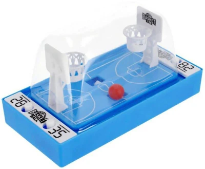 MEGA CREATIVE Hra mini Basketbal stolní plast 2 barvy
