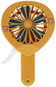 MEGA CREATIVE Větráček do ruky manuální dětský větrák 3 barvy