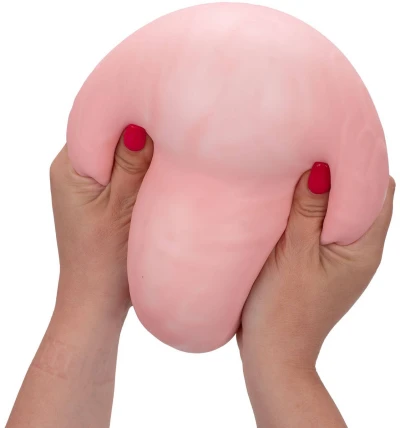 Mega squeeze mozek strečový jumbo antistresová mačkací žertovinka