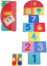 Měkké bloky Skákací panák pěnový koberec baby vkládací puzzle podložka na zem Měkké bloky Skákací panák pěnový koberec baby vkládací puzzle podložka na zem