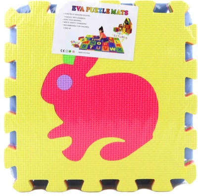 Mäkké bloky Zvieratká B 9 ks penová podložka baby vkladacie puzzle podložka na zem Mäkké bloky Zvieratká B 9 ks penová podložka baby vkladacie puzzle podložka na zem