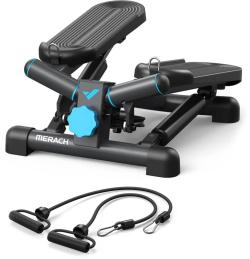 MERACH Mini stepper 2v1 posilovací fitness stroj
