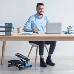 MERACH Mini stepper 2v1 posilovací fitness stroj