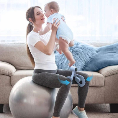 MERACH Posilovač stehen modrý fitness trenažér 2397B2