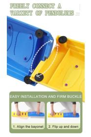 Merc sport Balanční dráha HAD – akupresurní, sada 4 ks,