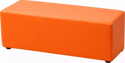 Merc sport Dětská pěnová lavice 100 × 40 × 40 cm oranžová