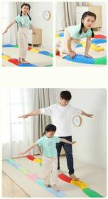 Merco Balanční akupresurní protiskluzná dráha vlnky čtverec 12 dílků