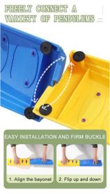 Merco Balanční akupresurní protiskluzná dráha vlnky kruh 8 dílků