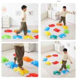 Merco Balanční kameny krab set 6ks pro rozvoj motoriky