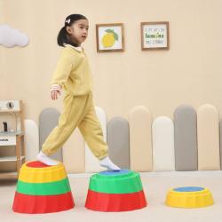 Merco Balanční kameny lesní pařezy set 3ks pro rozvoj motoriky