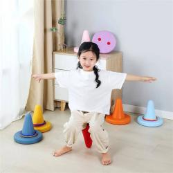 Merco Balanční kuželové sensorické dětské sedátko modré do 50kg