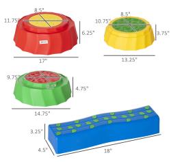 Merco Balanční lesní motorická dráha pro děti set 10 dílků