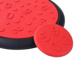 Merco Balanční senzorické disky barevné různé povrchy set 12ks