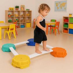 Merco Balanční zvířátková motorická dráha pro děti 14 dílků