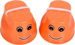 Merco Chůdy Smile dětské balanční protiskluzové oranžové plast