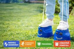 Merco Chůdy Smile dětské balanční protiskluzové růžové plast