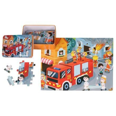 Merco Hasící Vůz puzzle 100 dílků