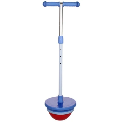 Merco Hopper Ball S25 skákací lopta s rukoväťou modrá Merco Hopper Ball S25 skákací lopta s rukoväťou modrá