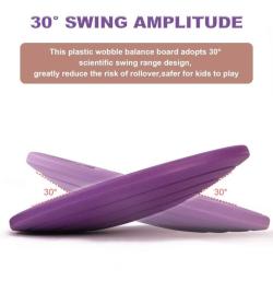 Merco Hra balanční deska ovál s kuličkovým bludištěm modrá