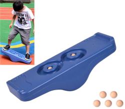 Merco Hra balanční senzorická deska s dráhou pro kuličky 2v1 červená