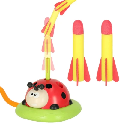 Merco Hra Beruška házení kroužků / raketomet / skákací hra 3v1