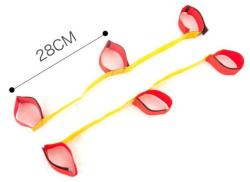 Merco Hra Walking týmová koordinační pásy 63cm set 1 pár (6 poutek)